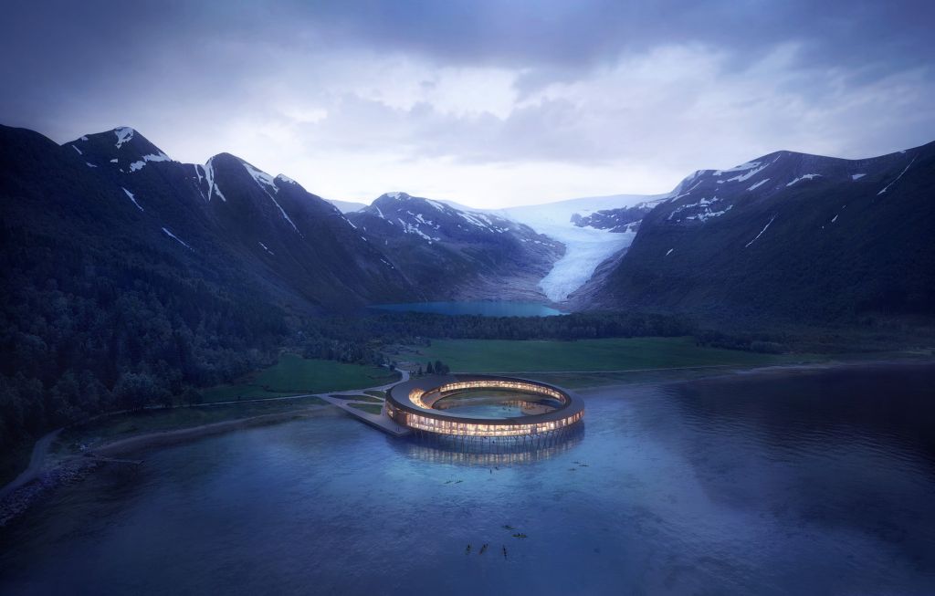  Арктический эко-отель Svart в Норвегии 